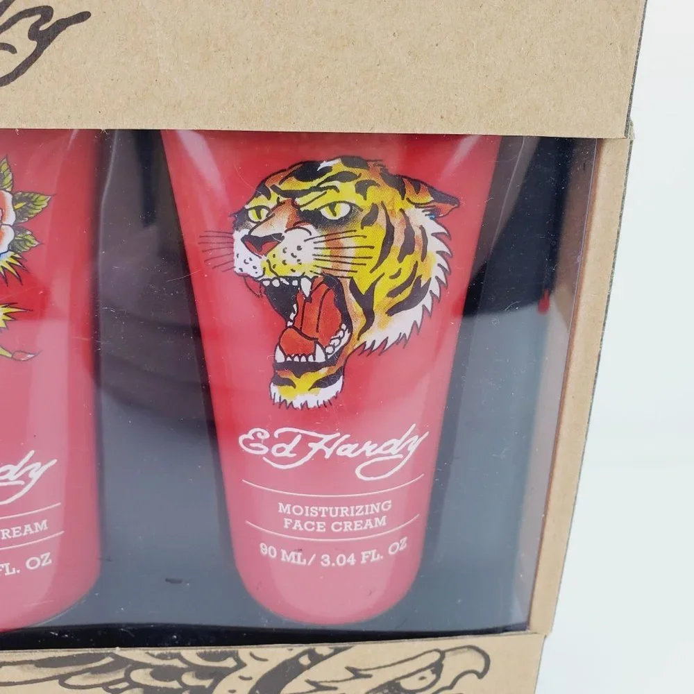 Ed Hardy 3 Piece Face Kit, NIB, Collectors Edition